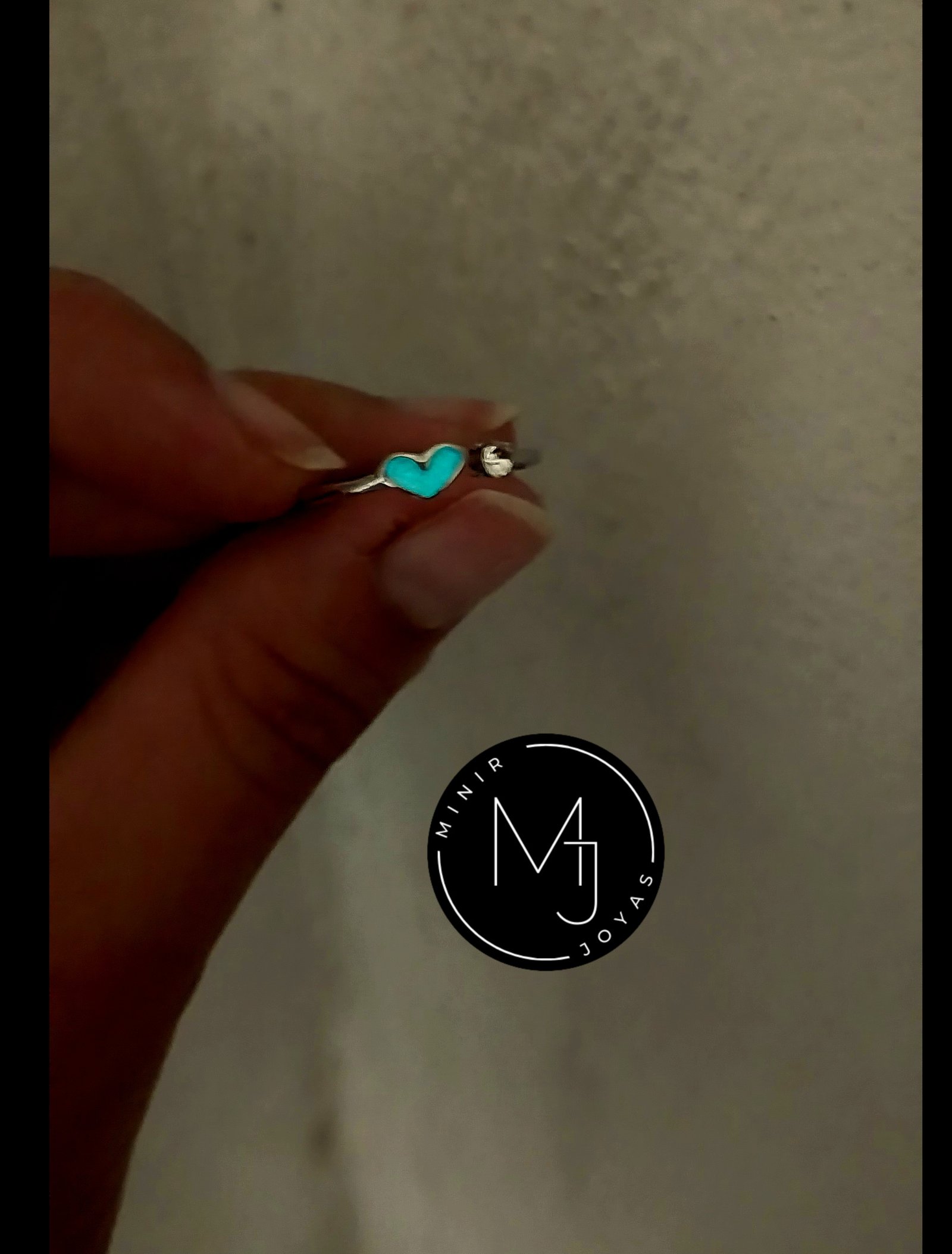 Anillo Luminoso con strass