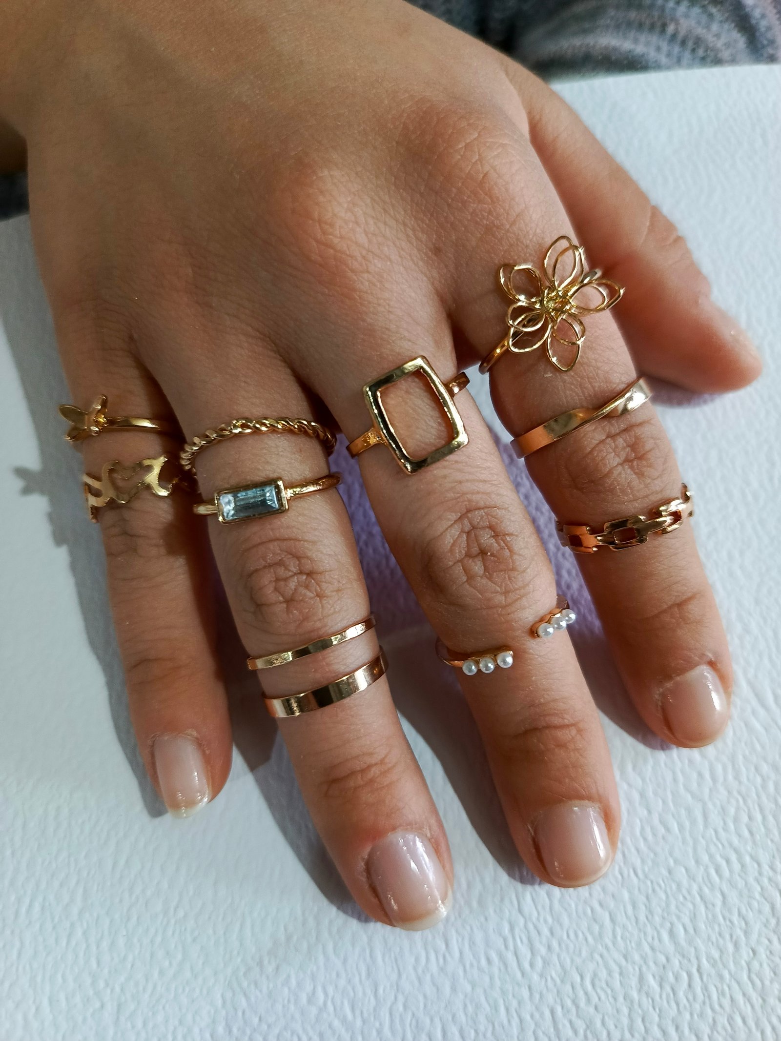 Combo por cinco anillos