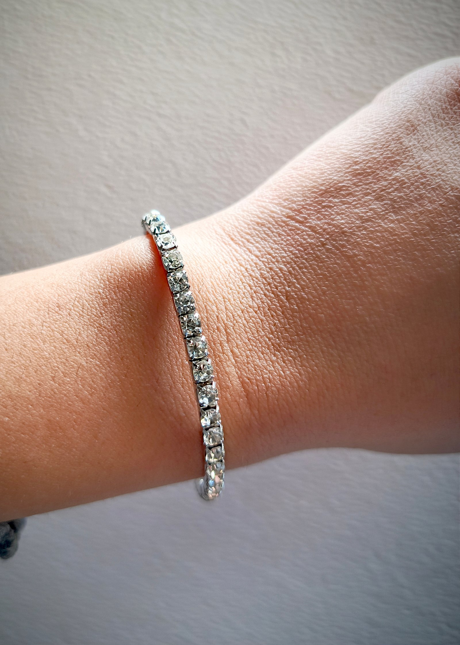 Pulsera Strass elástico 